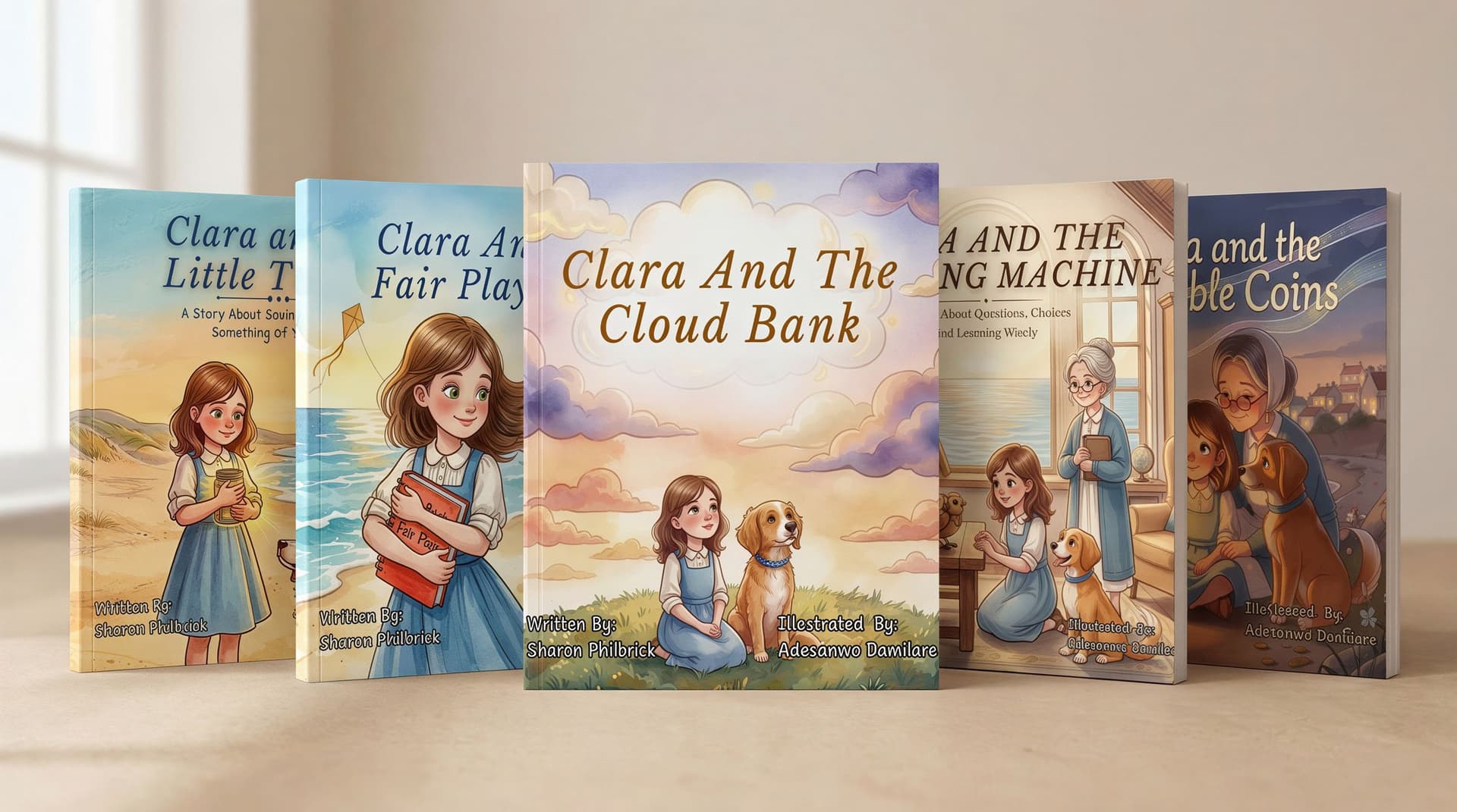 Clara Stories children's book series by Sharon Philbrick