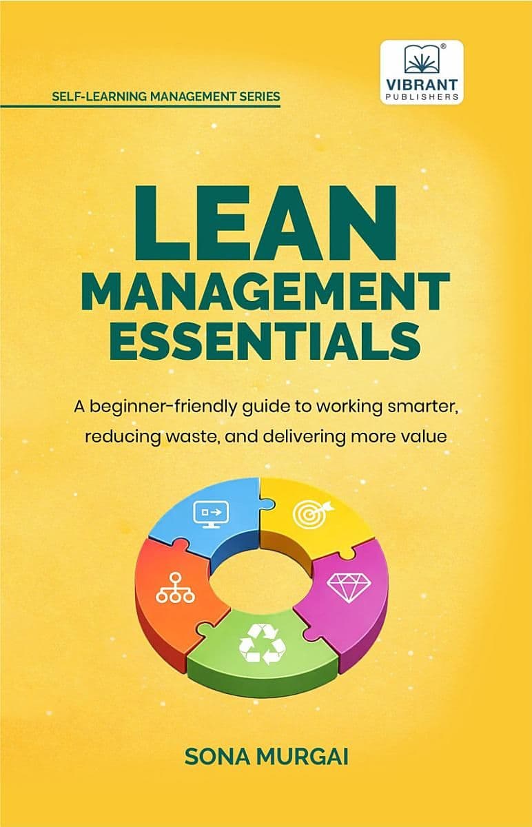 Lean Management Essentials by Sona Murgai, Vibrant Publishers book cover