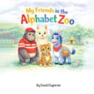 My Friends in the Alphabet Zoo by David J. Dogterom book cover