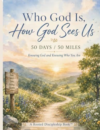 Who God Is, How God Sees Us: 50 Days / 50 Miles: Knowing God and Knowing Who You Are by Chad Gott book cover